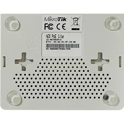 Маршрутизатор (роутер) MikroTik hEX PoE lite (RB750UPr2) [137443] - мініатюра 4