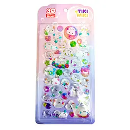Набір 3D-наліпок Тікі казка Tiki Wiki 25ESE009-02 серії Crystal
