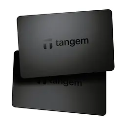 Криптогаманець Tangem Wallet 2.0 набір з 2 карток Black (TG128X2-B) - мініатюра 2
