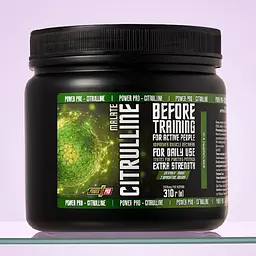 Цитрулін малат Power Pro Citruline Malate, 310 грам - Яблуко
