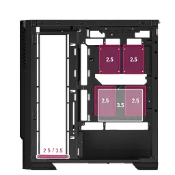 Корпус MSI MPG Velox 300R AirFlow PZ ARGB Black - мініатюра 5