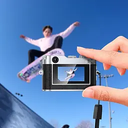 Фотоапарат Hoco DV210 Mini Digital Camera Black [153431] - мініатюра 5