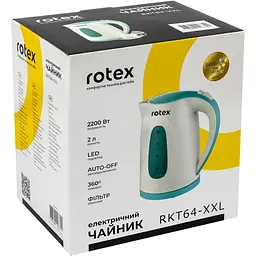 Електрочайник Rotex RKT64-XXL [120265] - мініатюра 3
