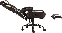 Геймерське крісло GT Racer коричневе з білим (X-2748 Dark Brown/White) - мініатюра 5