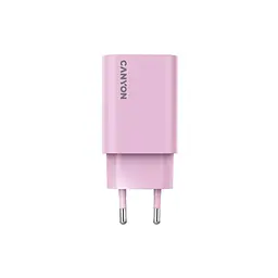 Зарядний пристрій Canyon 30CL OnCharge USB-C PD30W Pink (CNE-CHA30CLPK) - мініатюра 2