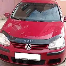 Дефлектор капота мухобійка Volkswagen Golf V 2003-2010 Voron Glass - мініатюра 3
