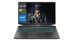 Ноутбук Dream Machines RG4050-17 17.3FHD IPS, Intel i5-13500H, 32GB, F1TB, NVD4050-6, DOS, чорний (RG4050-17UA22)