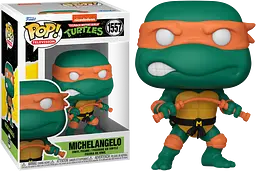 Фігурка Funko Pop TMNT Michelangelo Черепашки-ніндзя Мікеланджело 10 см (FP TMNT M 1557) - мініатюра 2
