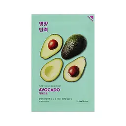 Маска тканинна для обличчя Holika Holika Pure Avocado Essence Mask з екстрактом авокадо