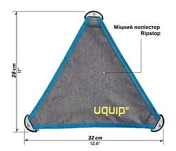 Стілець розкладний Uquip Trinity L Grey (244033) (DAS302770) - мініатюра 2