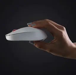 Миша комп'ютерна Xiaomi MiiiW Wireless Mute Mouse (MWMM01) White - мініатюра 5