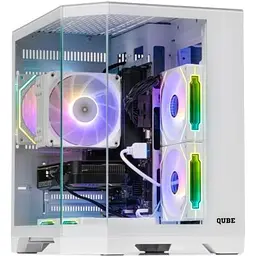 Корпус для ПК Qube (CRYSTAL_GWNU3) - мініатюра 2
