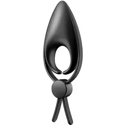 Ерекційне віброкільце-ласо з регулюванням розміру Satisfyer Sniper Black - мініатюра 2