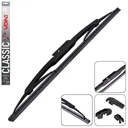 Щітки склоочисника VOIN-605-16 каркасні VOIN-16" 400 мм (TP405-SW-16") CLASSIC