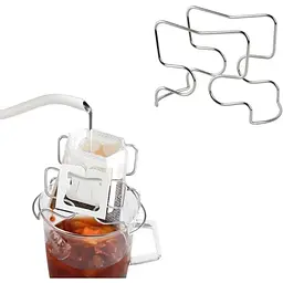 Тримач для дріп пакетів Semi Coffee Drip Filter Bag Holder з нержавіючої сталі - мініатюра 2