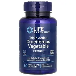 Трави Life Extension Екстракт хрестоцвітих потрійної дії, Triple Action Crucife (LEX-14686)