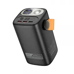 Зовнішній акумулятор Hoco DB160 Astrum PD100W fully compatible power bank 60 000mAh чорний