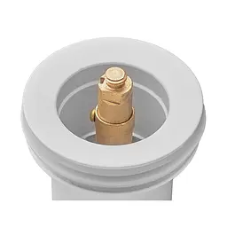 Донний клапан для раковини Koer PW-08-03 без переливу автоматичний Click-Clack 1 1/4″ Білий KR5787 - мініатюра 9
