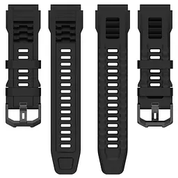 Силіконовий ремінець Primolux для смарт-годинника Amazfit T-Rex Ultra (A2142) Black - мініатюра 3