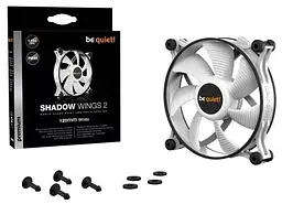 Вентилятор 120 мм, Shadow Wings 2, White, 120х120х25 мм be quiet! teh0028685 - мініатюра 5