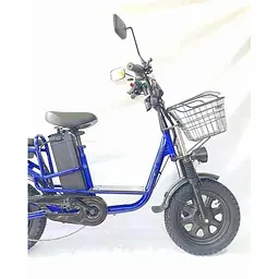Електровелосипед Minako Monster Pro 16" 1000W 60V 30Ah гідравлічні гальма синій - мініатюра 4