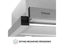 Витяжка Perfelli TL 6622 I 1000 LED - мініатюра 5