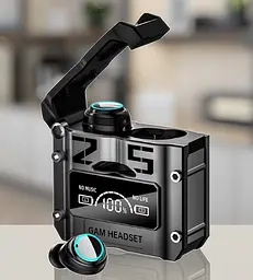 Бездротові Bluetooth-навушники No Brand M25 Чорний (2104619099) - мініатюра 7