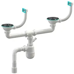 Сифон SOLOPLAST "Кухня-Еліт" К1450