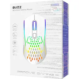 Миша Proove Gaming Buzz White (WMBU00022402) [160115] - мініатюра 5