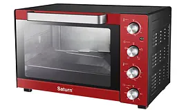 Духовка SATURN ST-EC3305R (червона,50л)
