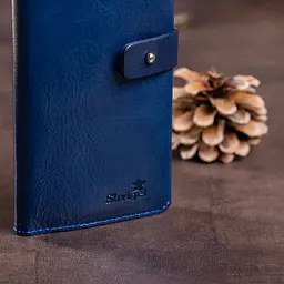 Шкіряне портмоне SHVIGEL 19,5х9,5х1 см acs0016039 - мініатюра 7