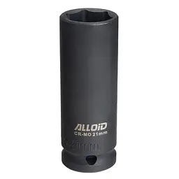 Торцева головка ударна глибока 1/2"DR, 21 мм. Alloid. GUG-51121