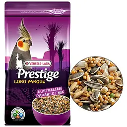 Корм для австралійських довгохвостих папуг Versele-Laga Prestige Loro Parque Australian Parakeet Mix 1 кг (222249)
