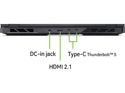Ноутбук Acer Predator Helios Neo 16 PHN16-73 Abyssal Black (NH.QW2EU.003) - мініатюра 7