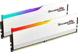 Оперативна пам'ять G.Skill 96GB (2x48GB) DDR5 6000MHz Ripjaws M5 Neo RGB White (F5-6000J3036F48GX2-RM5NRW)