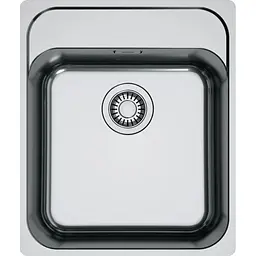 Кухонна мийка Franke Smart, нерж.сталь, прямокутник, без крил, 430х510мм, чаша - 1, монтаж врівень, SRX 210-40 TL, нерж полірів.