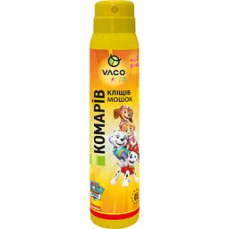 Аерозоль від комах Vaco Paw Patrol Від комарів, кліщів і мошок для дітей від 2 років 100 мл (5901821953658) - мініатюра 1