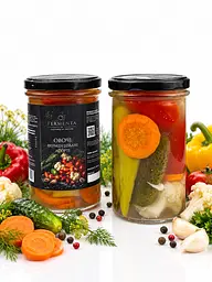 Асорті овочів ферментованих "Fermenta" 0.5 л