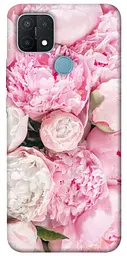 Чохол Demsky Pink peonies для Oppo A15s / A15