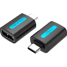 Перехідник OTG USB 2.0 AF to USB-C Vention (CDTB0)