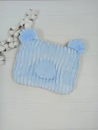 Дитяча ортопедична подушка 24×32 для новонароджених a.l.babybox Колискова савани Блакитний - мініатюра 2