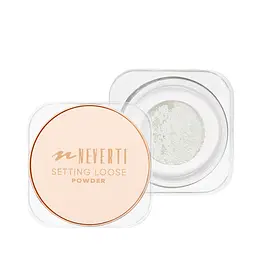 Пудра розсипчаста для обличчя Neverti Setting Loose Powder Luminous Finish, 001 Transparent/Прозора