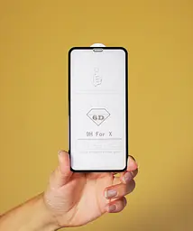 Захисне скло Xiaomi Redmi Note 7 5D Full Glue чорне - мініатюра 5