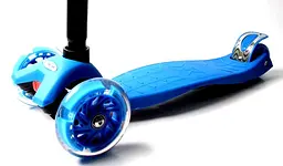 Дитячий самокат Maxi Scale Sports Блакитний 000231398 - мініатюра 2