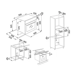 Духова шафа Franke FSM 86 H BK (116.0606.091) - мініатюра 6