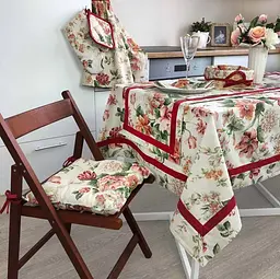 Рукавичка Прованс Глорія Троянди, 33х16 см, червоний з зеленим (14597) - мініатюра 3