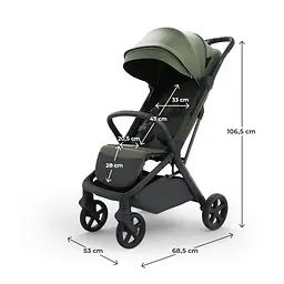 Прогулянкова коляска Kinderkraft Nubi 3 Mystic Green (KSNUBI03GRE0000) - мініатюра 10