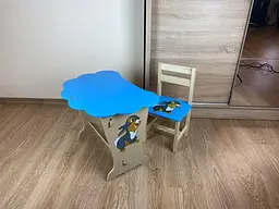 Дитячий письмовий столик та стільчик кришка Хмарка - мініатюра 7