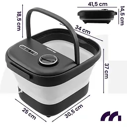 Гідромасажна ванна для ніг Maltec Maltec PRO-Hydro500WS black 114811 - мініатюра 6