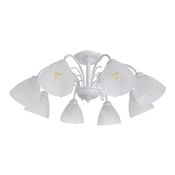 Люстра стельова Brille E14 60W WH (LK-685C/8)